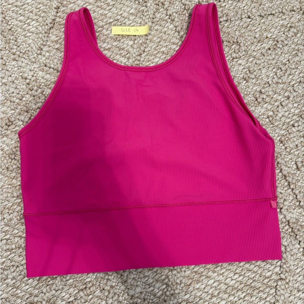 lululemon athletica Pink Crop Top